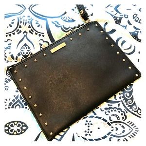 Beautiful saffiano black clutch